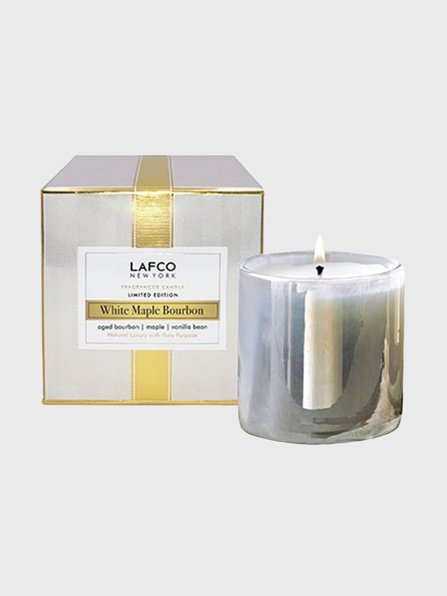 LAFCO White Maple Bourbon Signature Candle 15.5OZ - Saint Bernard
