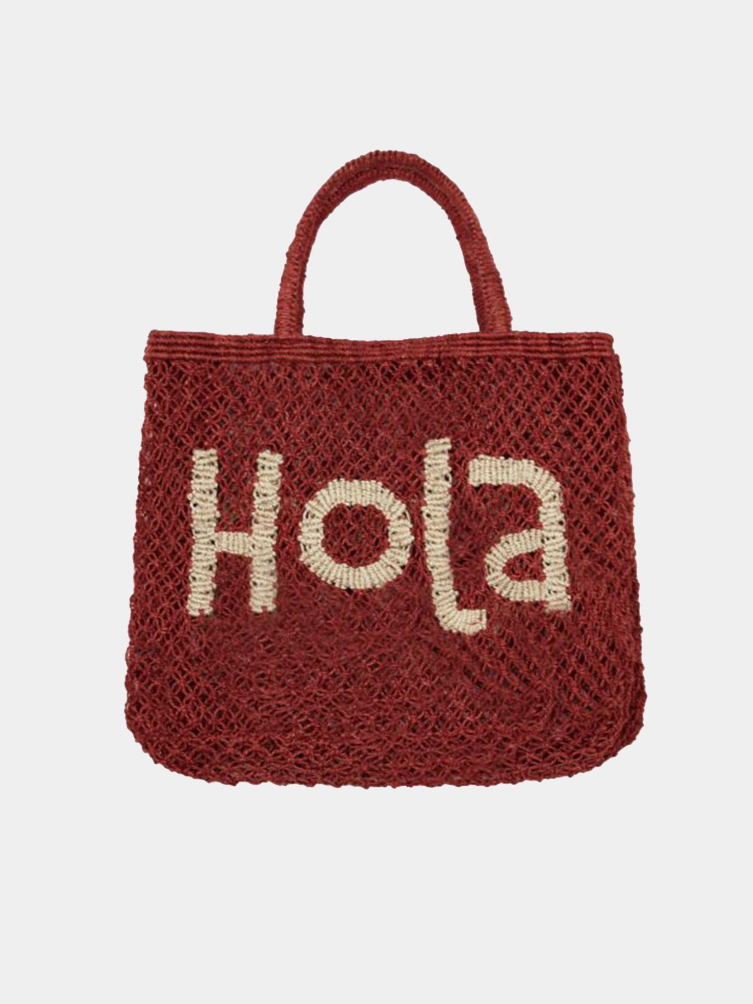 The Jacksons Hola Jute Tote - Saint Bernard