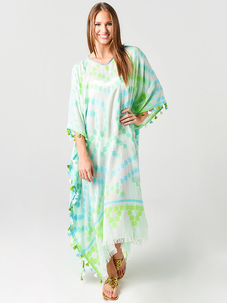Oliphant Women's Honeycomb Kaftan - Saint Bernard