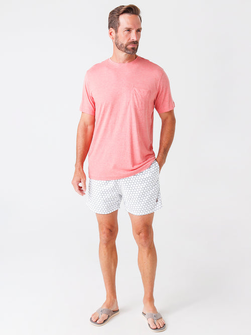 Retromarine Men's Honeycomb Swim Trunk