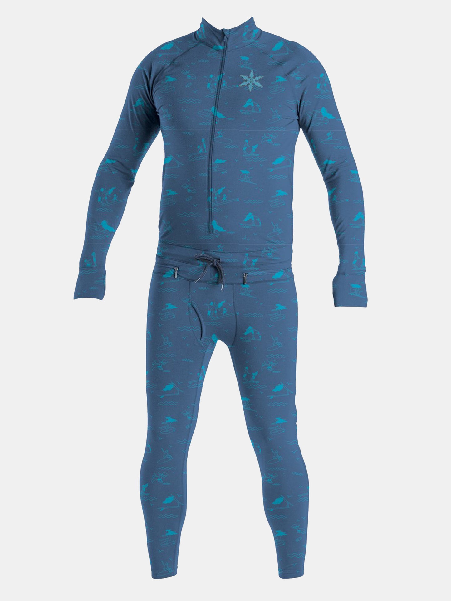 Airblaster Men's Hoodless Ninja Suit - Saint Bernard