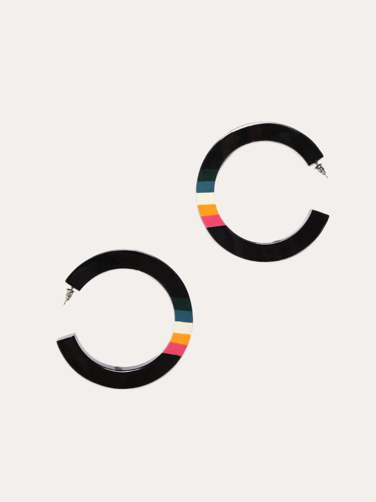 Sunshine Tienda Rainbow Hoop Earring - Saint Bernard
