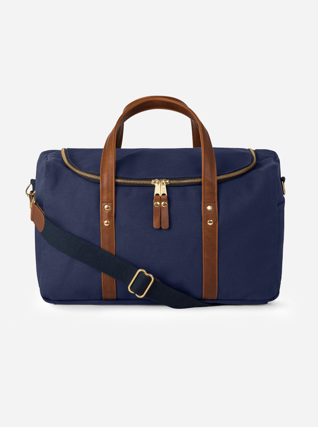 Hudson Sutler Medium Waxed Canvas And Leather Duffel Bag - Saint Bernard