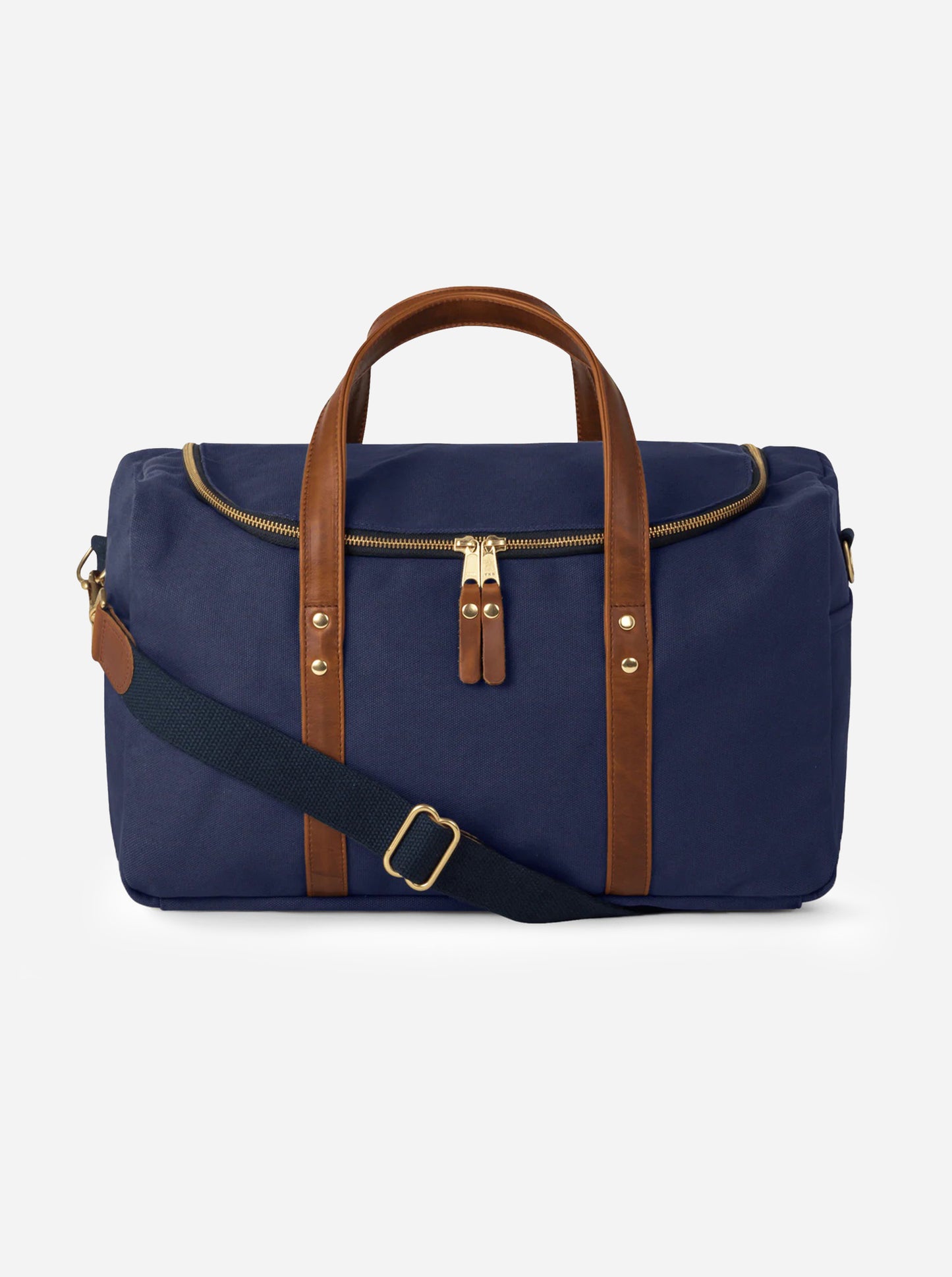 Hudson Sutler Medium Waxed Canvas And Leather Duffel Bag - Saint Bernard