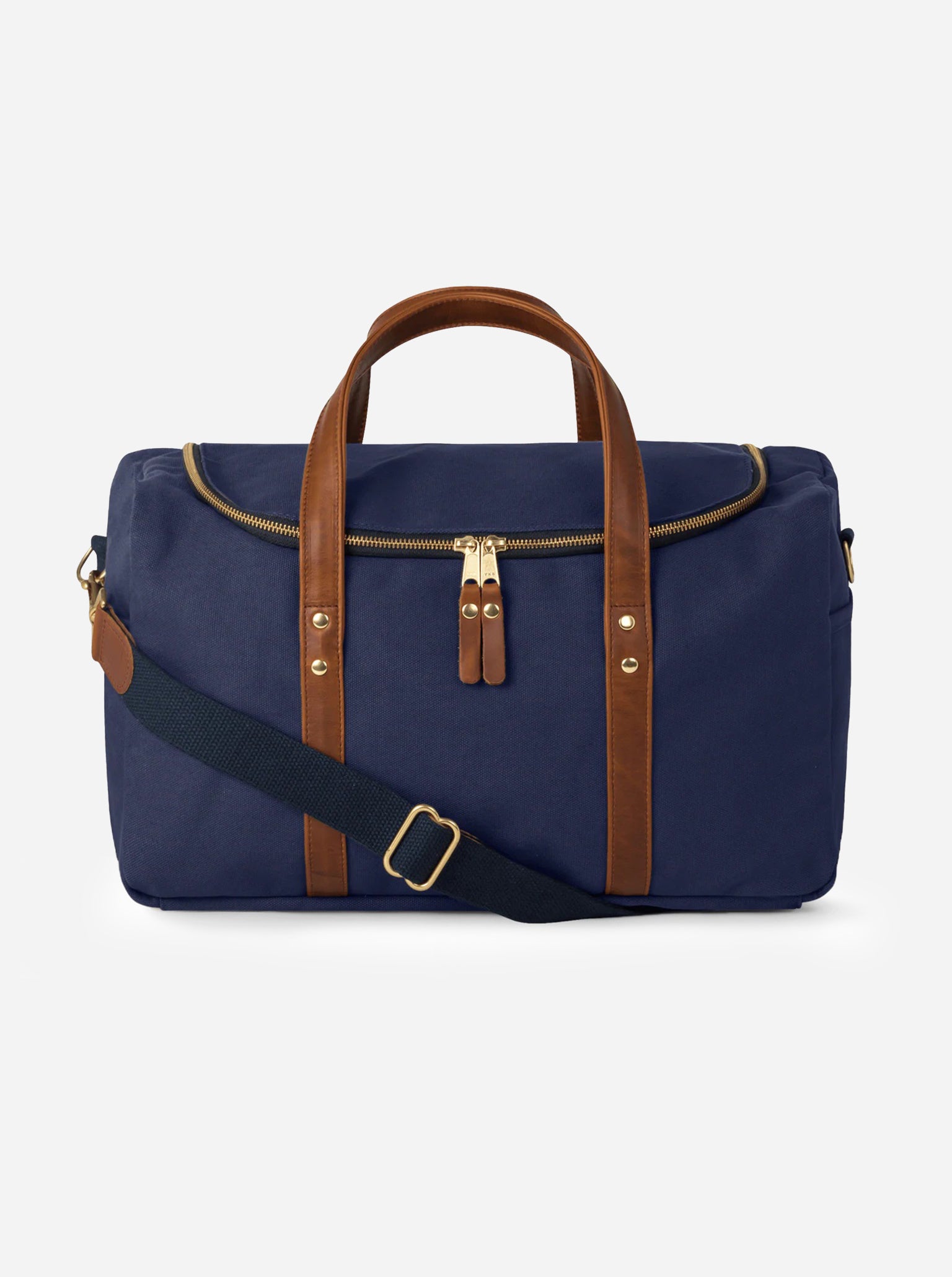 Hudson Sutler Medium Waxed Canvas And Leather Duffel Bag - Saint Bernard