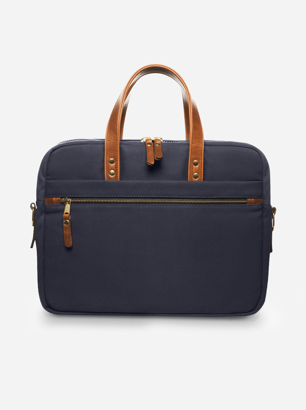 Hudson Sutler Canvas And Leather Laptop Bag - Saint Bernard