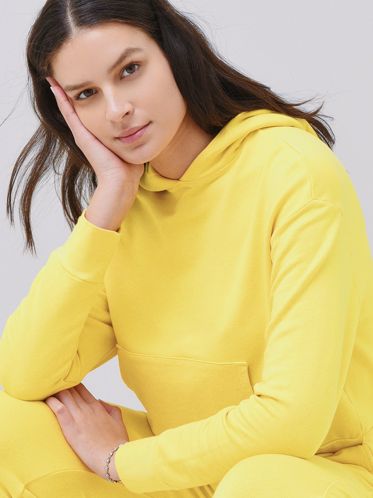 Monrow Women's Girlfriend Hoodie - Saint Bernard