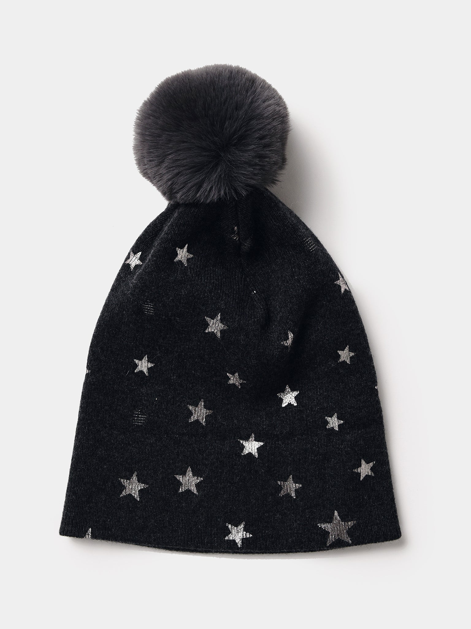Mitchie's Matchings Women's Knitted Hat With Foil Stars - Saint Bernard