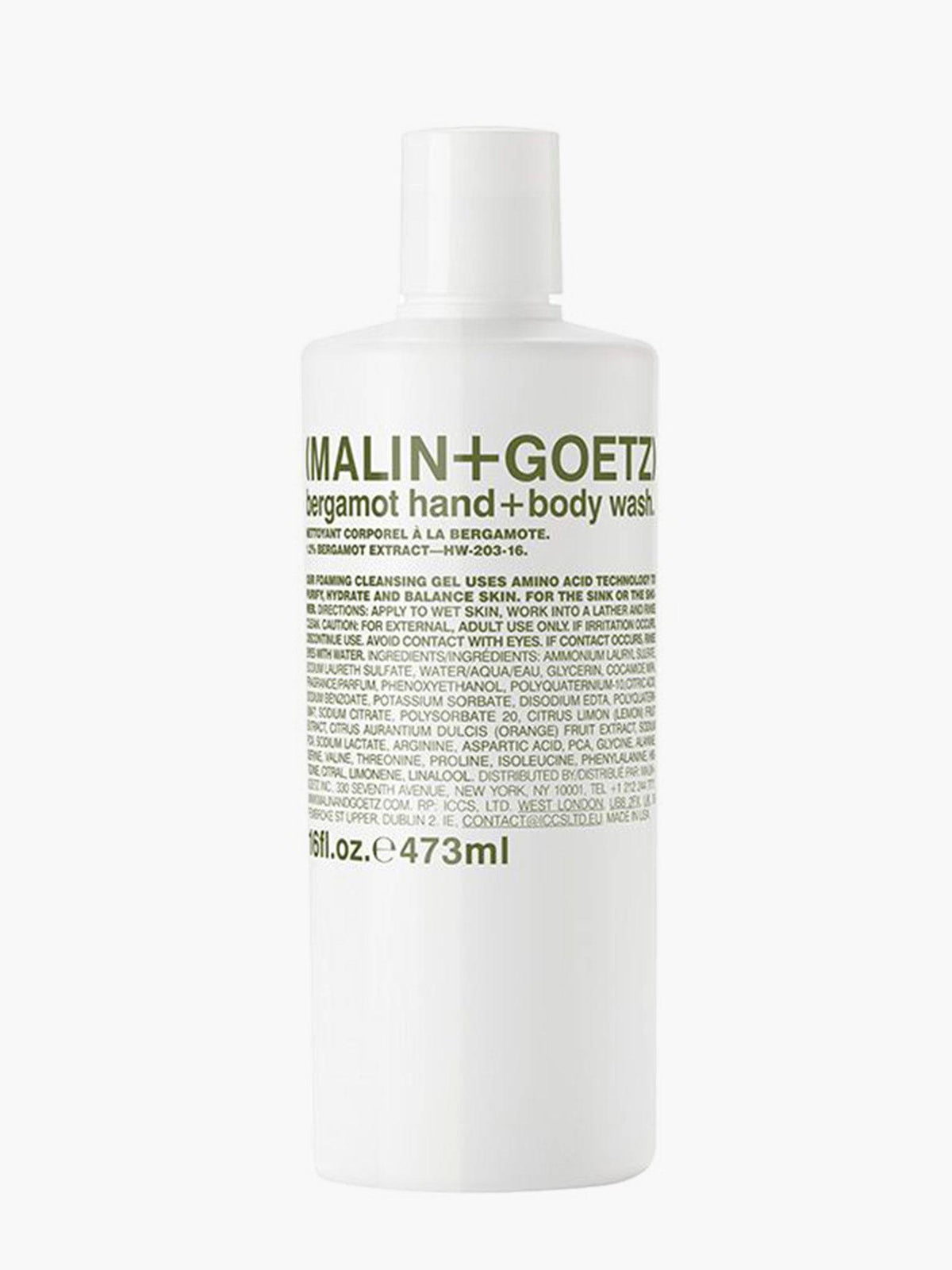 Malin+Goetz Bergamot Hand + Body Wash - Saint Bernard