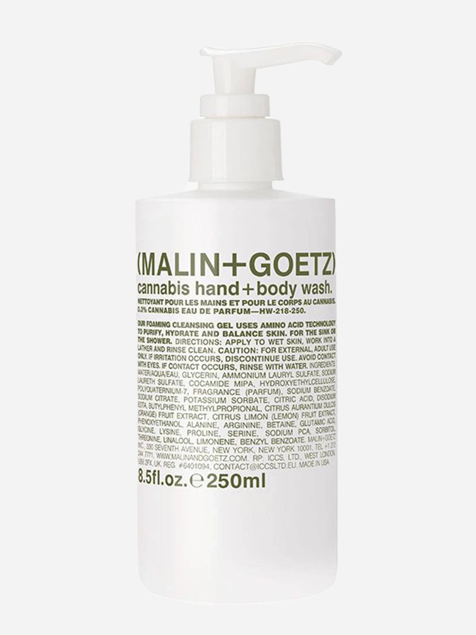 Malin&Goetz Cannabis Hand + Body Wash - Saint Bernard