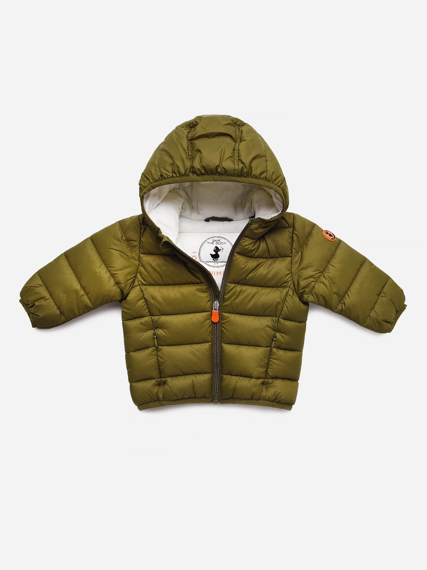 Save The Duck Kids' Wally Hooded Jacket - Saint Bernard