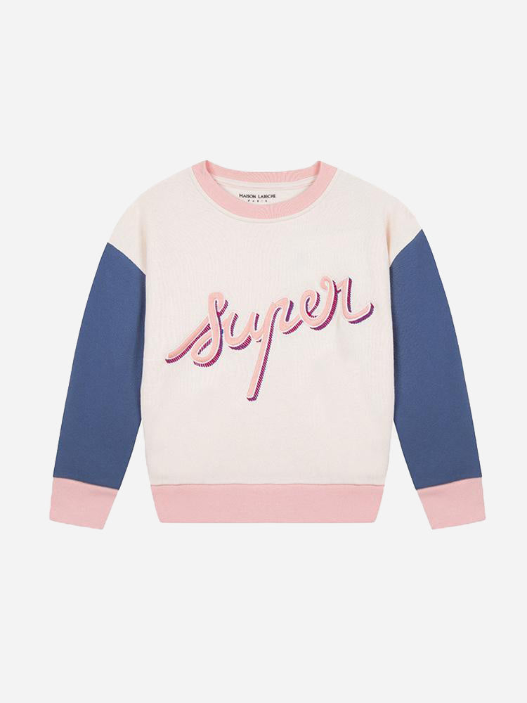 Maison Labiche Little Girls' Super Sweatshirt