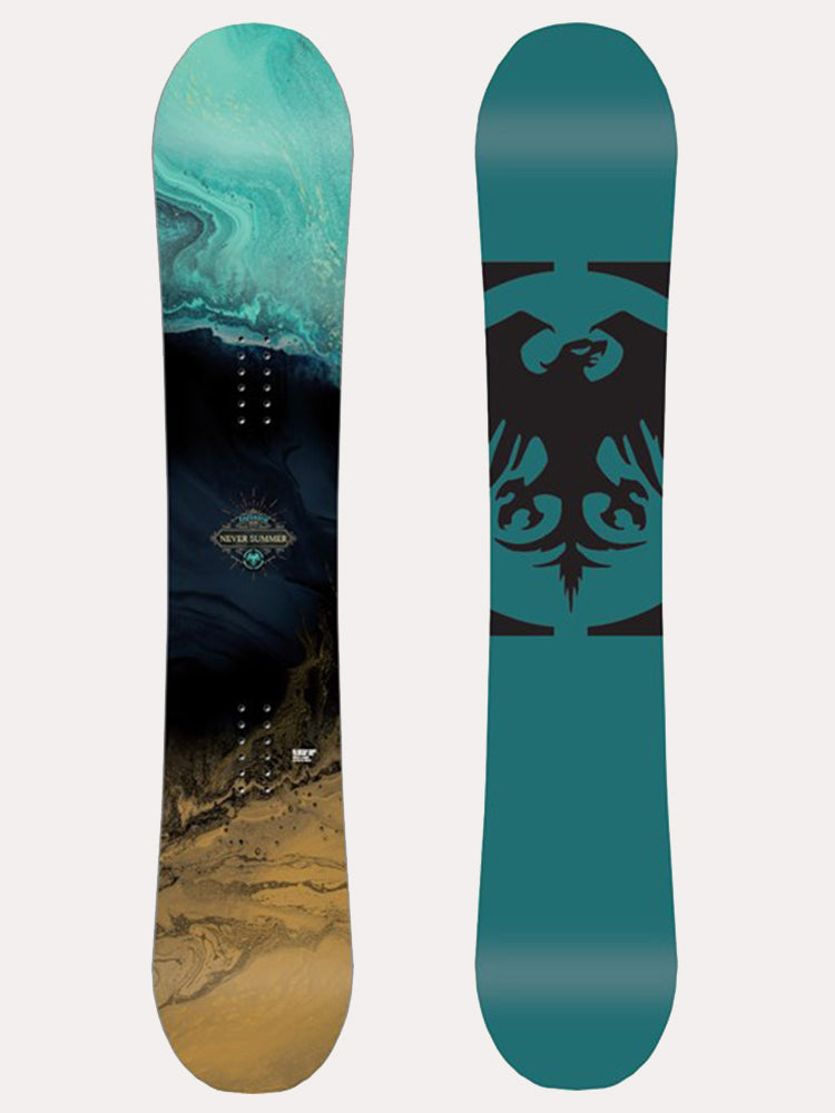 NEVER SUMMER WOMEN'S INFINITY SNOWBOARD 2020 - Saint Bernard