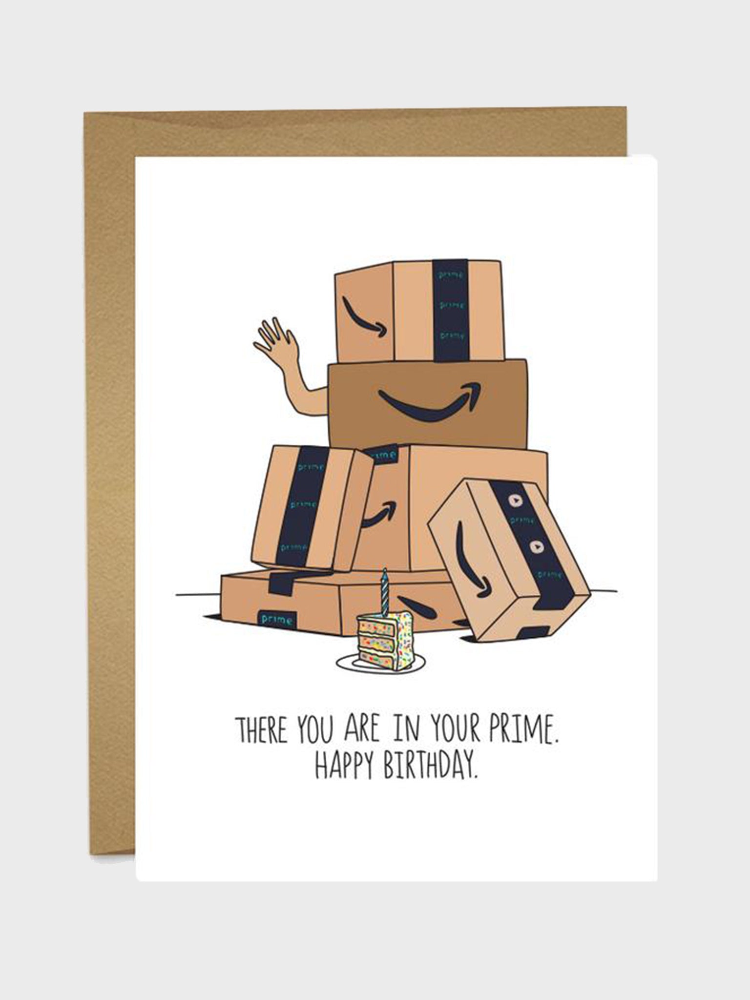 Humdrum Paper You Are In Your Prime Birthday Greeting Card - Saint Bernard