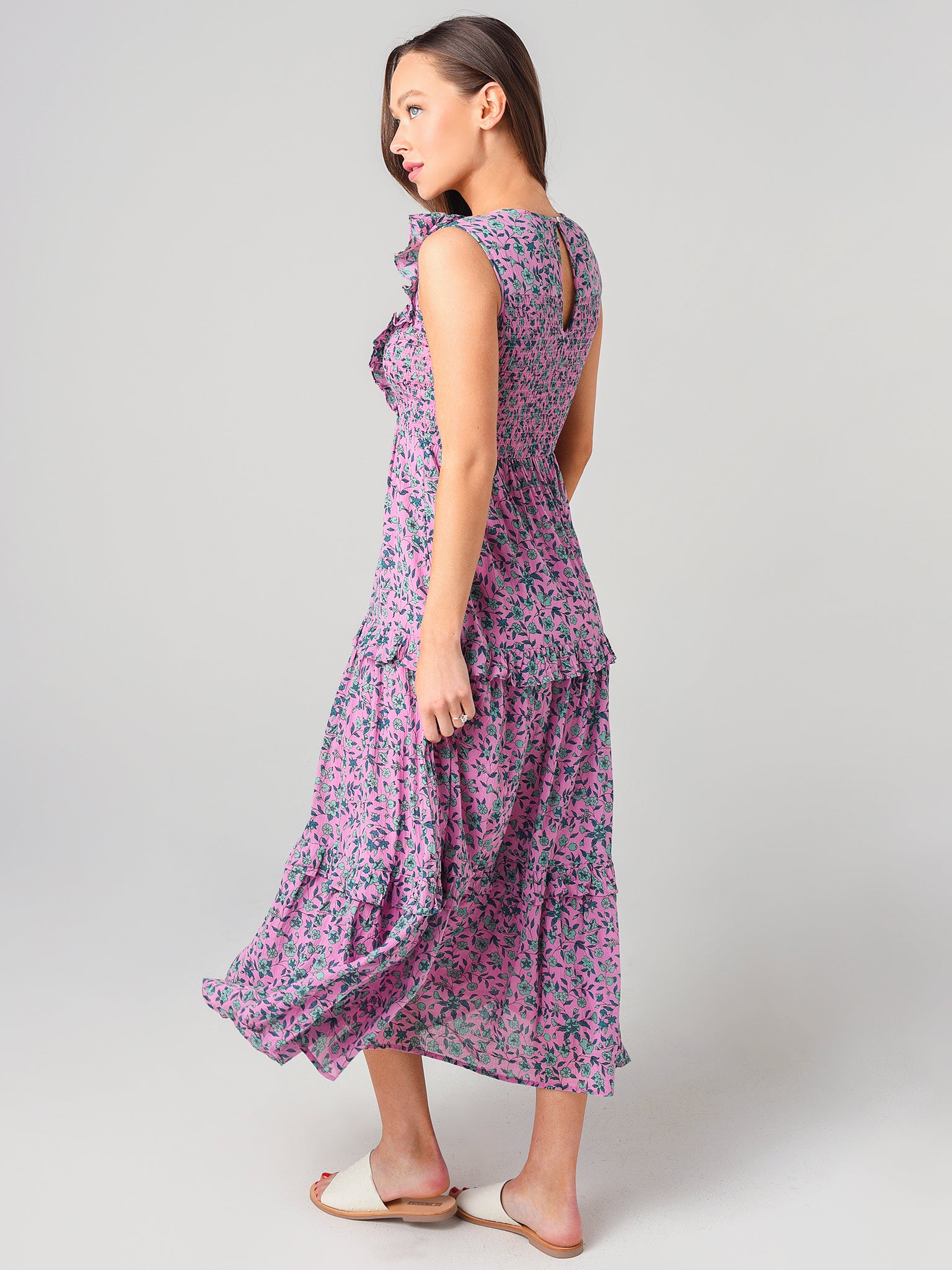 IRIS DRESSxAUDREYSPRIGSACHETPINK-alt2