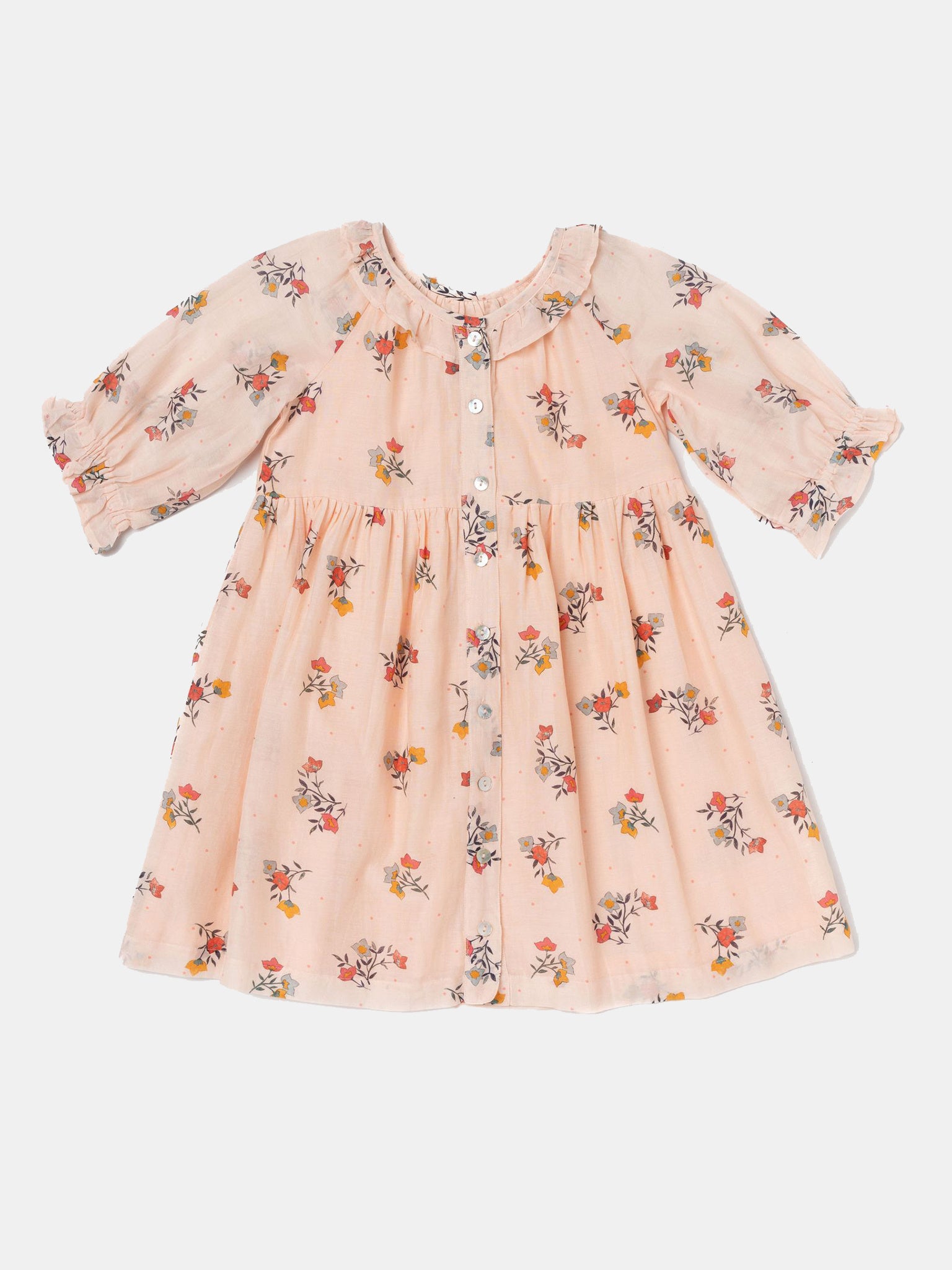 Lali Little Girls' Ivy Dress - Saint Bernard