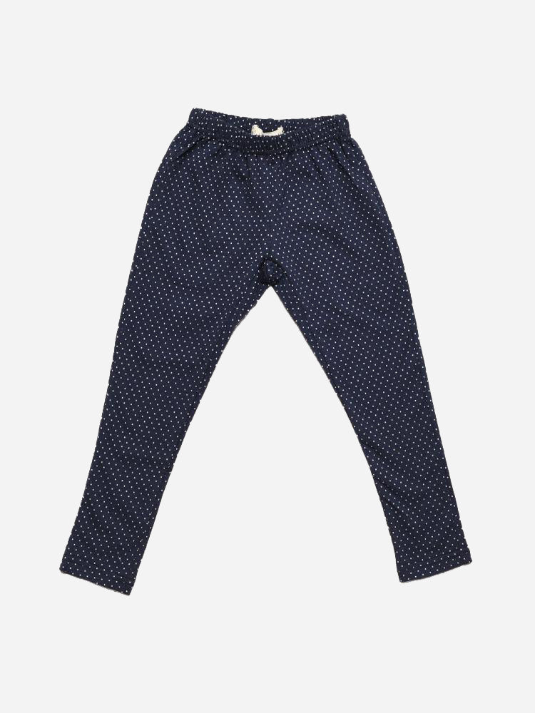 Siaomimi Little Girls' Dot Legging - Saint Bernard