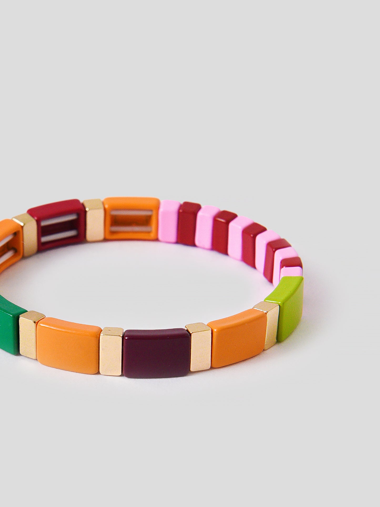 TAI Women's Handmade Alloy Beaded Bracelet - Saint Bernard