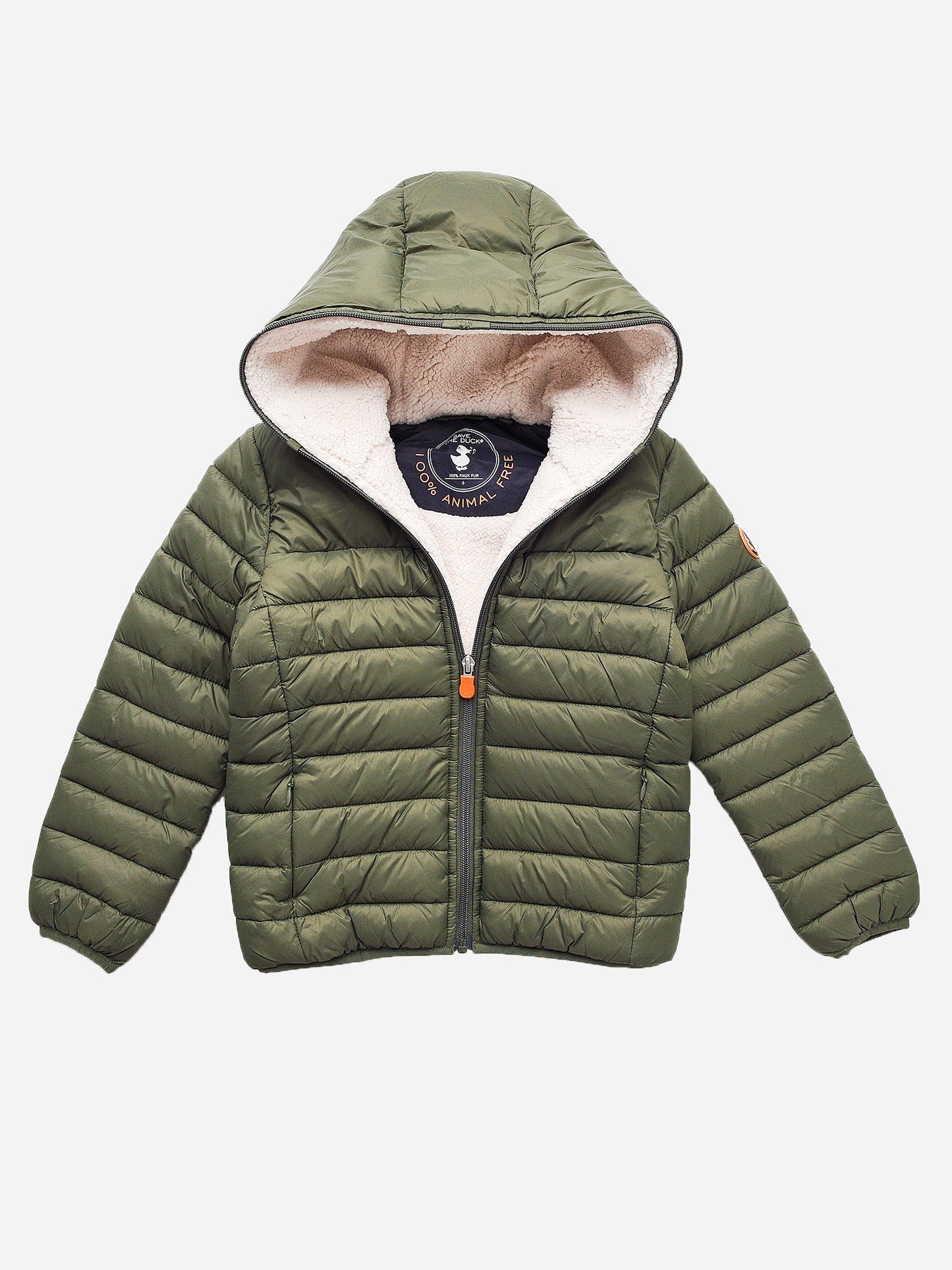 Save The Duck Boys' Rob Hooded Jacket - Saint Bernard