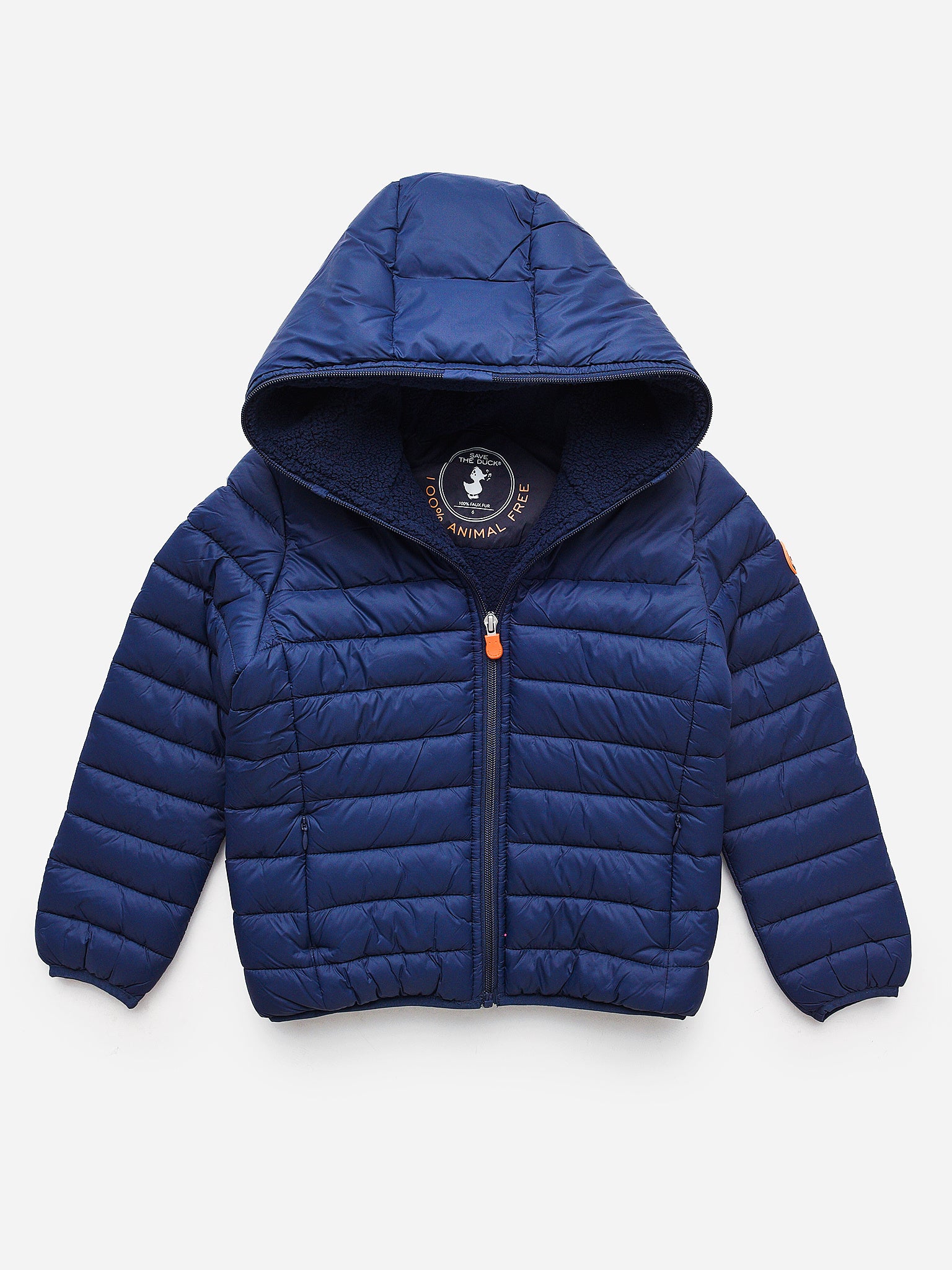 Save The Duck Boys' Rob Hooded Jacket - Saint Bernard