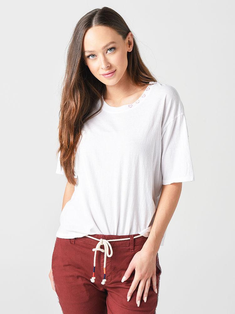 Sundry Women's Boxy Tee - Saint Bernard