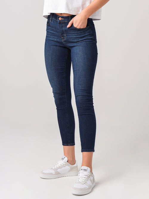 J Brand Women's 835 Mid Rise Crop Skinny Jean