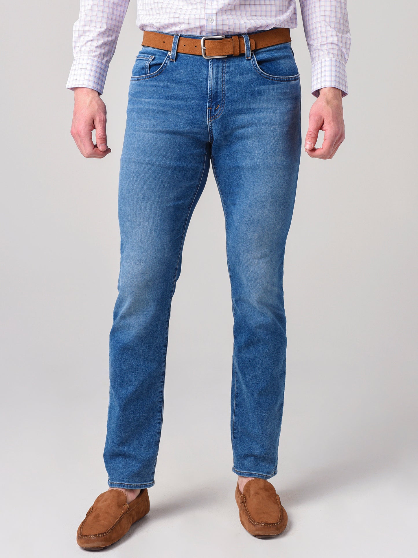 J Brand Men's Kane Straight Fit Jean - Saint Bernard