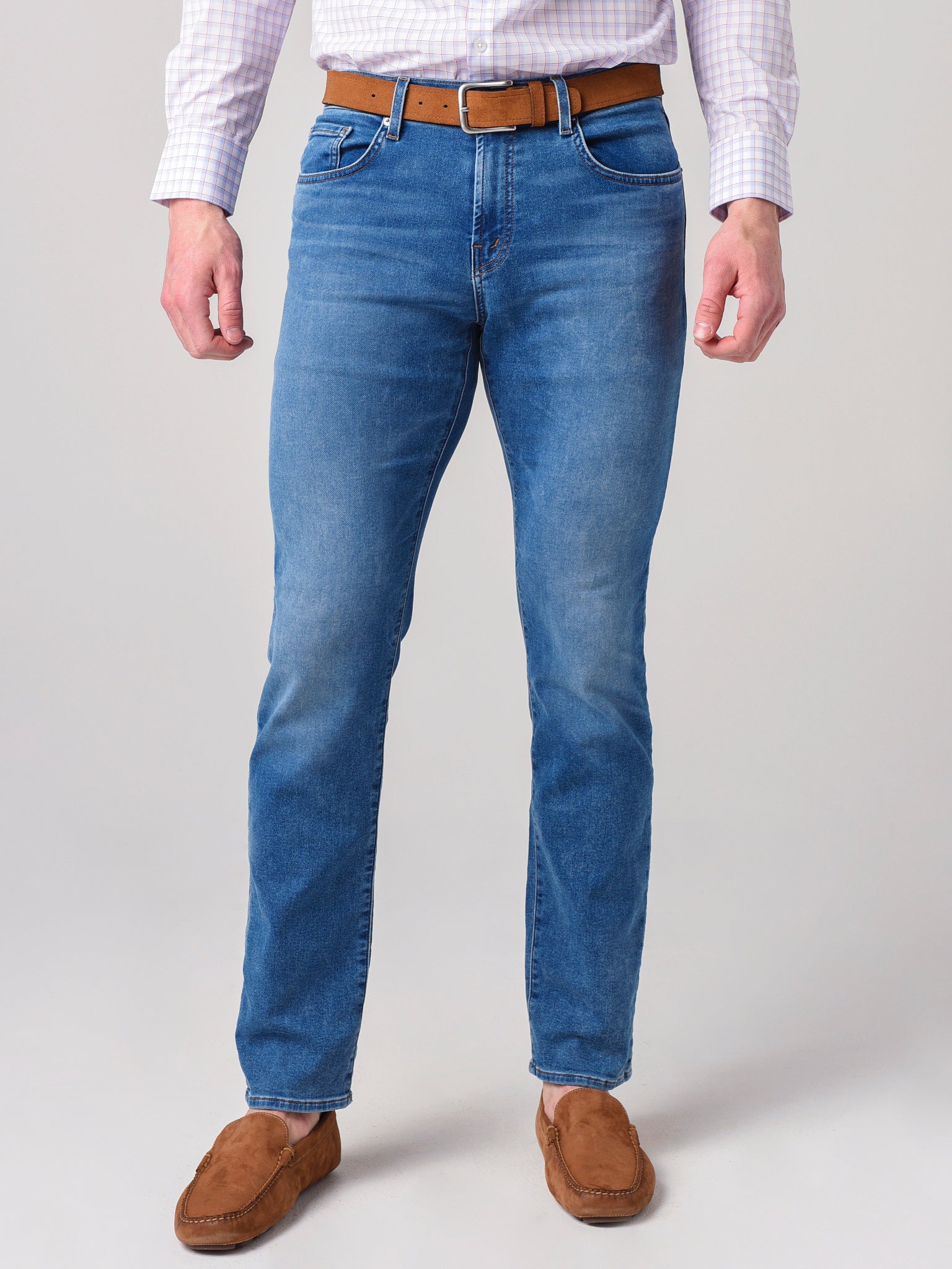 J Brand Men's Kane Straight Fit Jean - Saint Bernard