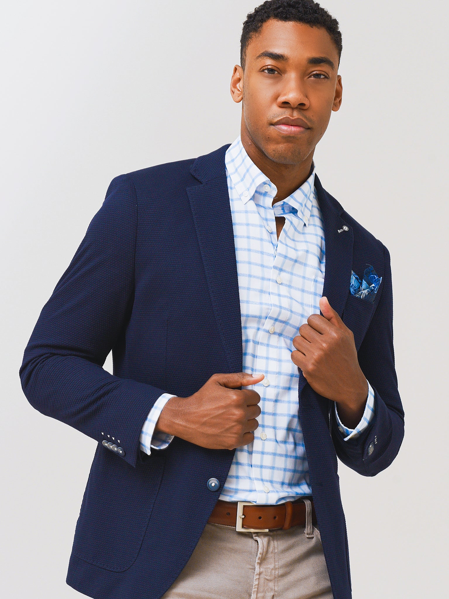 Blue Industry Men's Stretch Jacket - Saint Bernard