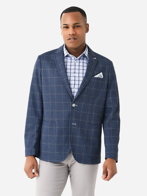 Blue Industry Men's Digital Print Stretch Jacket