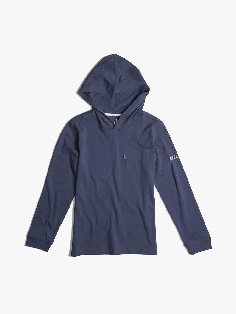 Johnnie-O Boys' Eller Long Sleeve Hoodie T Shirt - Saint Bernard