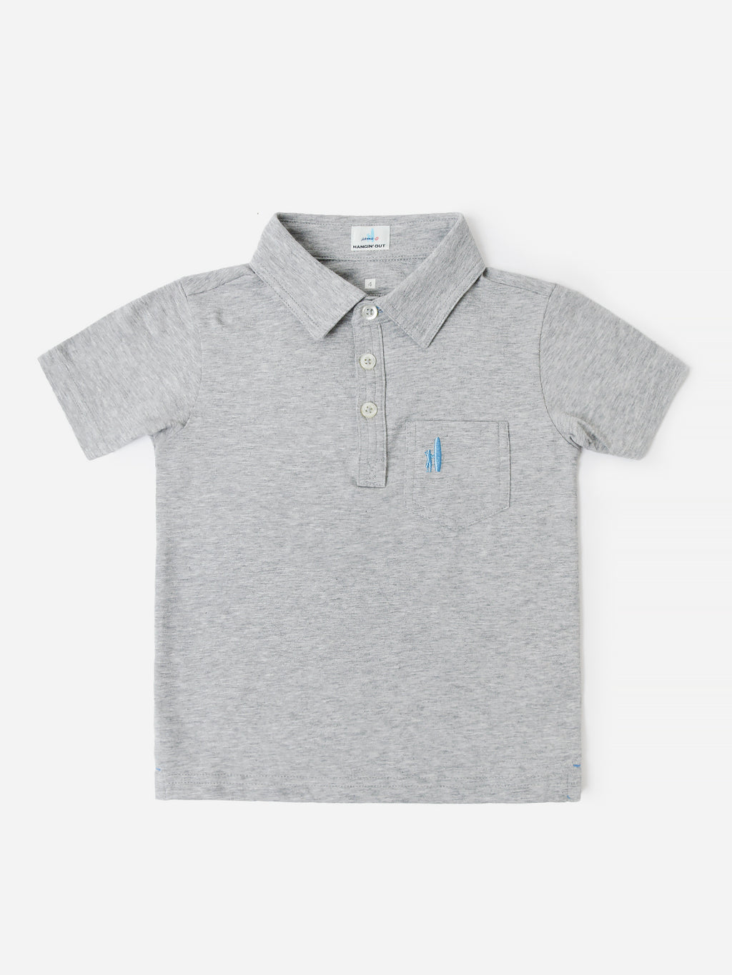 Johnnie-O Boys' The Original Jr. Heathered Polo - Saint Bernard