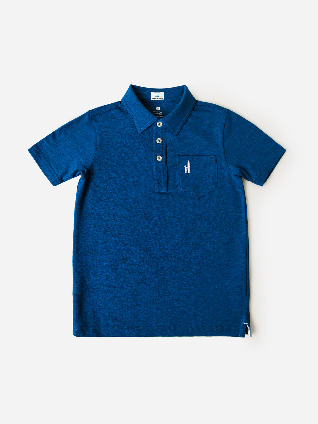 Johnnie-O Boys' The Original Jr. Heathered Polo - Saint Bernard