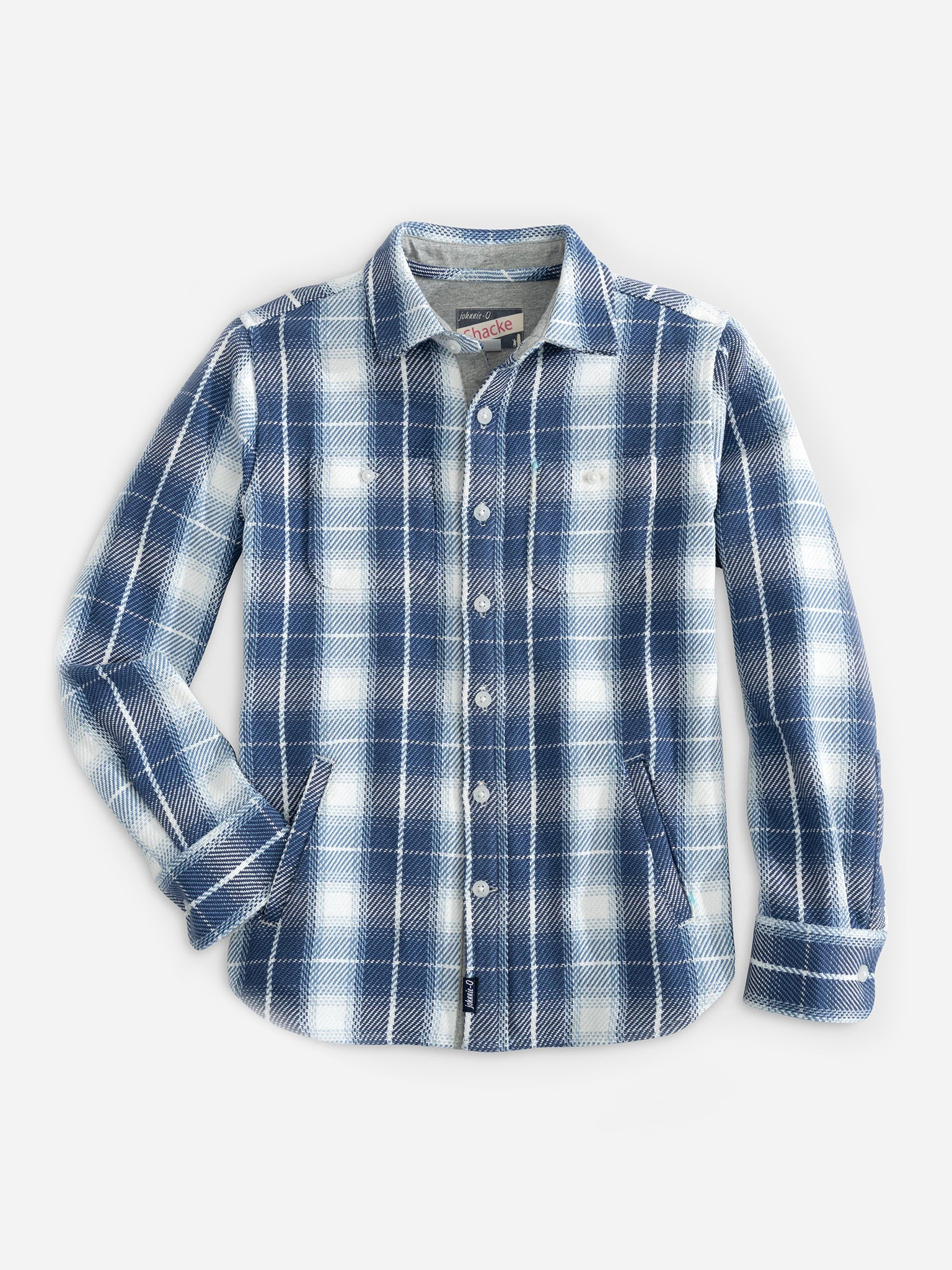 Johnnie-O Boys' Keegan Jr. Long Sleeve Shirt Jacket - Saint Bernard