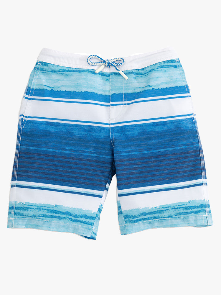 Johnnie-O Trellis Jr. Half Elastic Swim Trunk - Saint Bernard