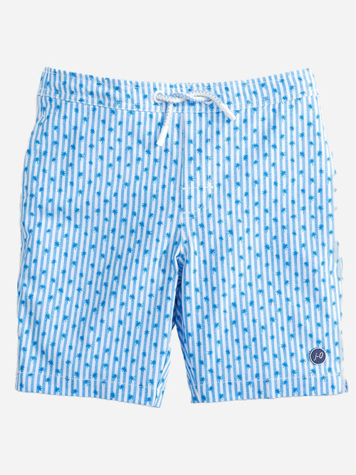 Johnnie-O Boys' Ponce Half Elastic Swim Trunk