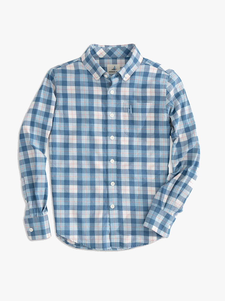 Johnnie-O Brighton Jr. Hangin' Out Button Down Shirt - Saint Bernard