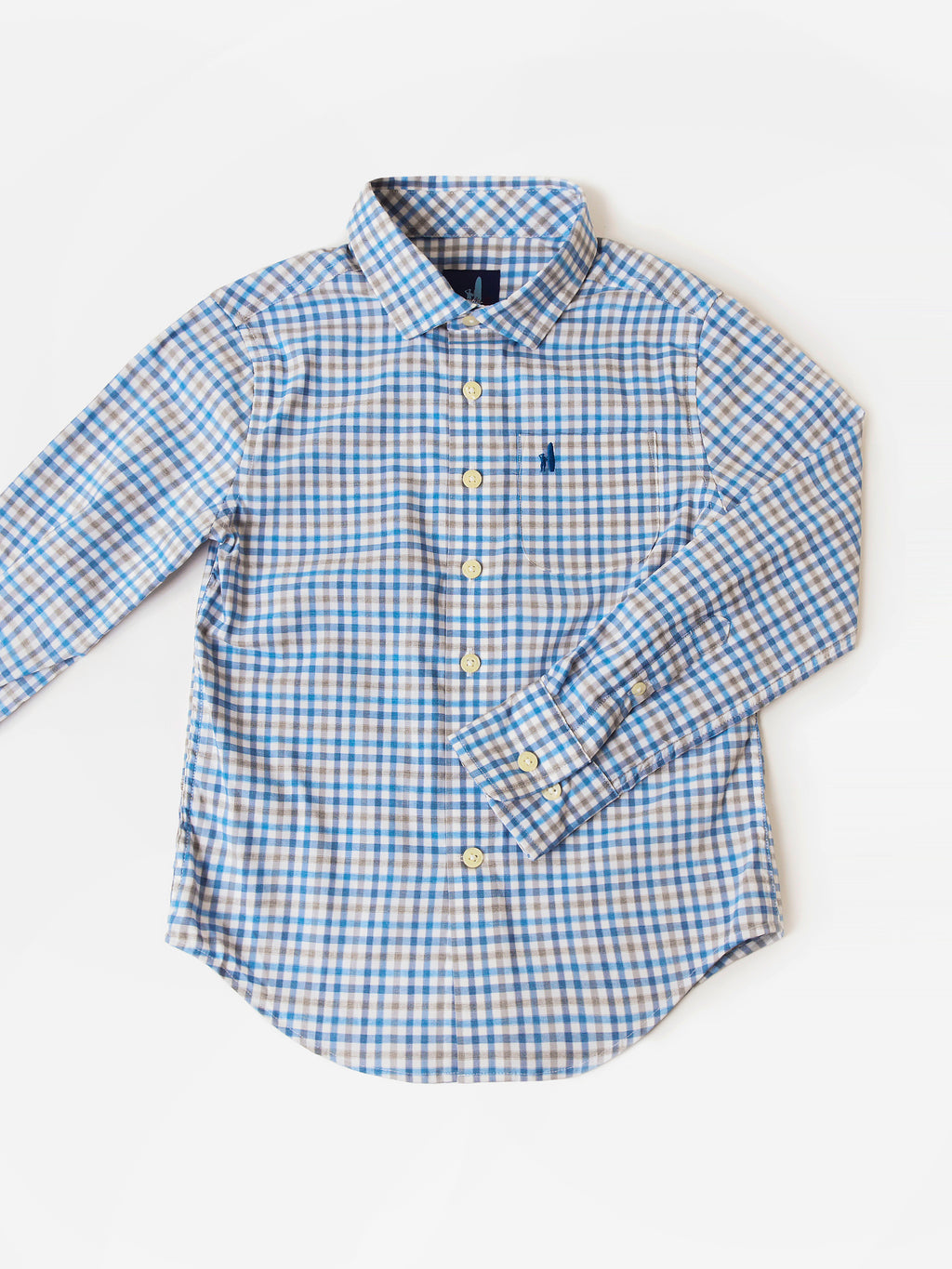 Johnnie-O Boys' Shelby Jr. Prep-Formance Button-Down Shirt - Saint Bernard