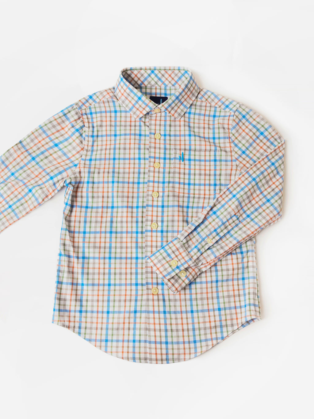 Johnnie-O Boys' Millers Jr. Prep-Formance Button-Down Shirt - Saint Bernard