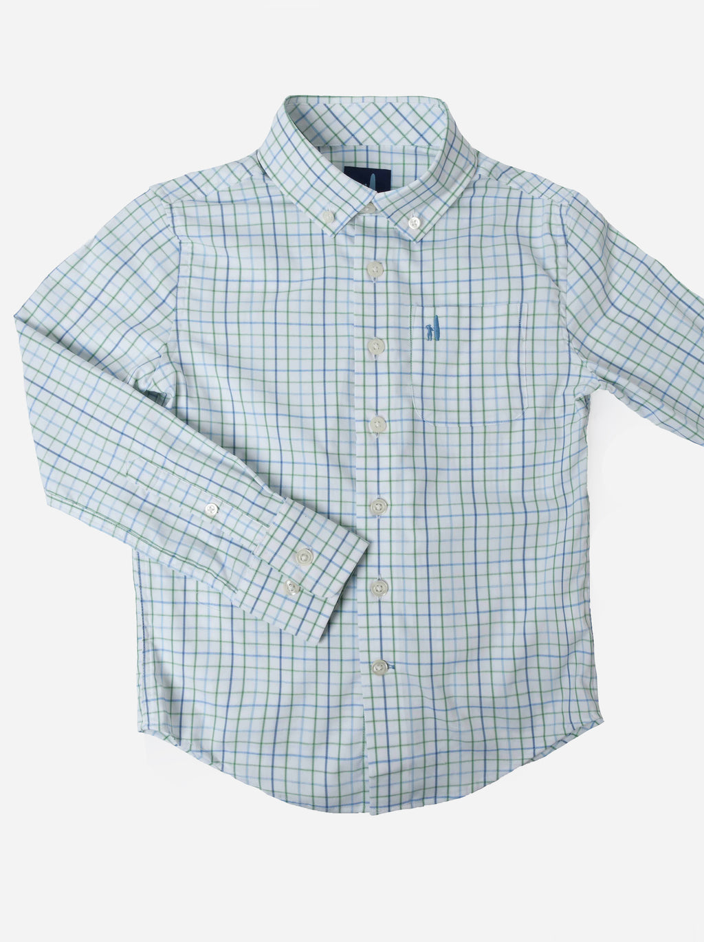 Johnnie-O Boys' Sav Jr. Prep-Formance Button-Down Shirt - Saint Bernard
