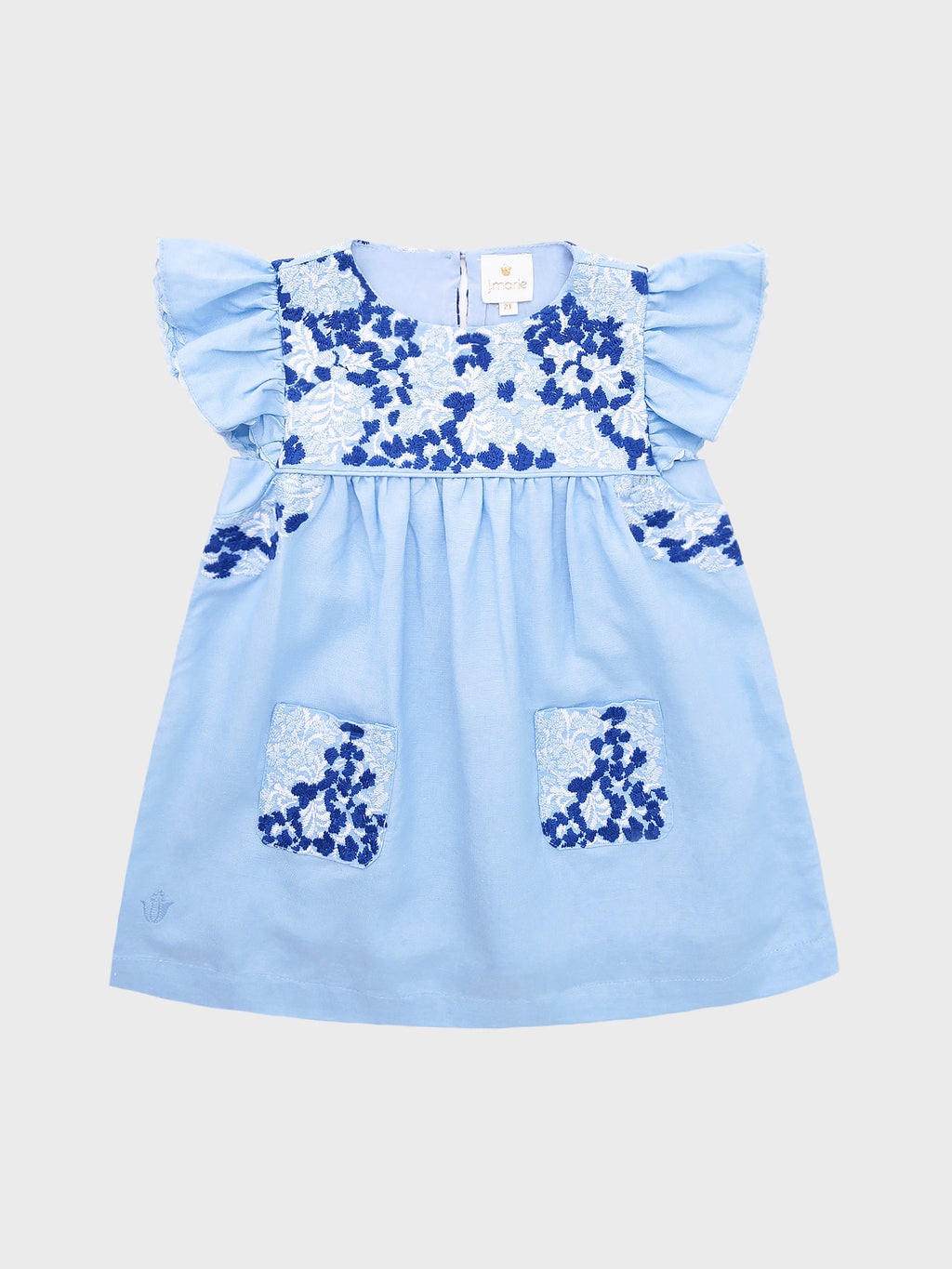 J. Marie Little Girls' The Palmer Dress - Saint Bernard