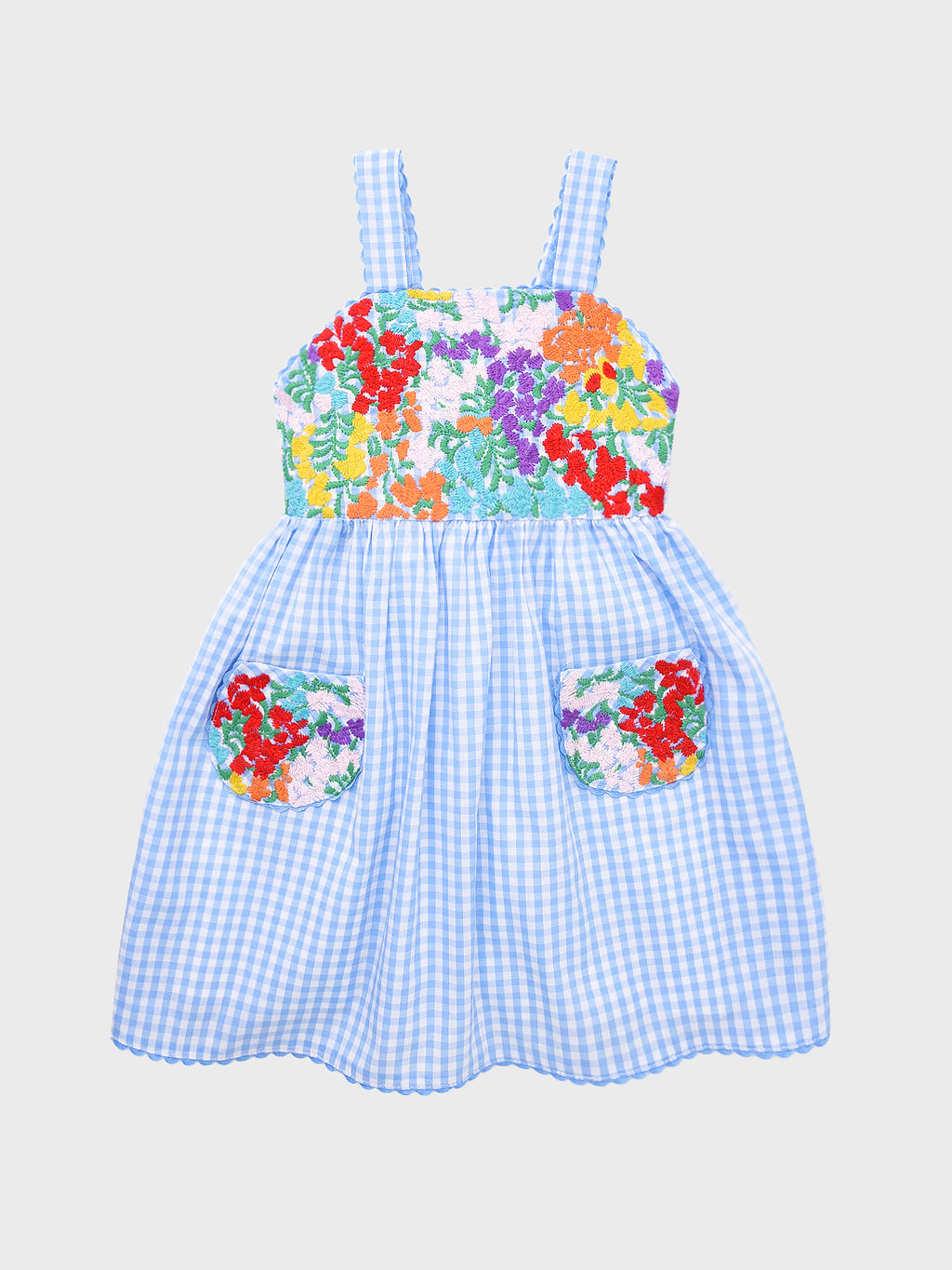 J. Marie Little Girls' Sophia Dress - Saint Bernard