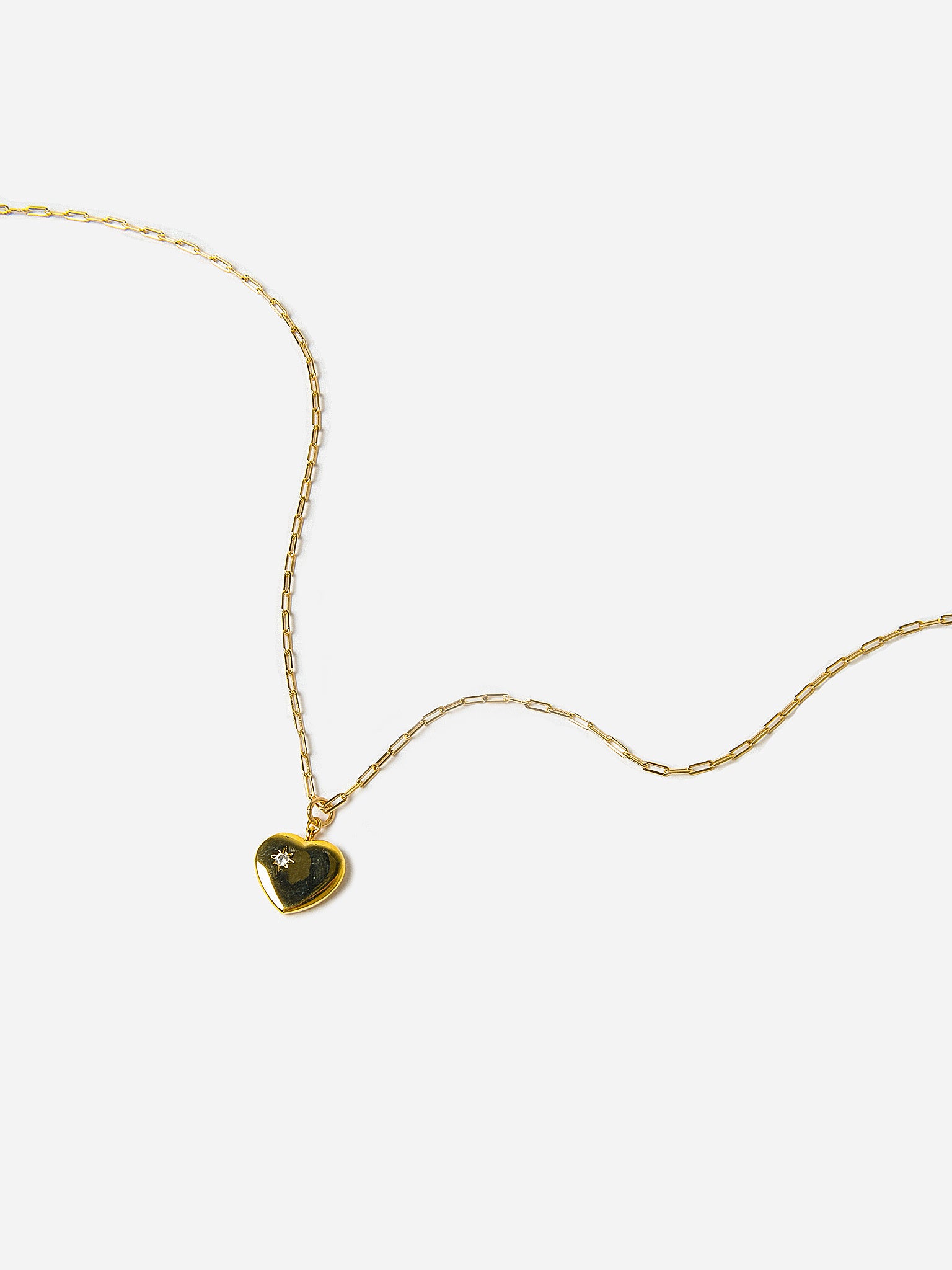 Joy Dravecky Women's Heart of Gold Necklace - Saint Bernard