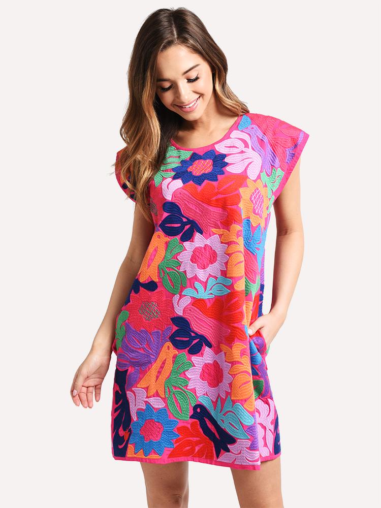 J. Marie Maya Dress - Saint Bernard