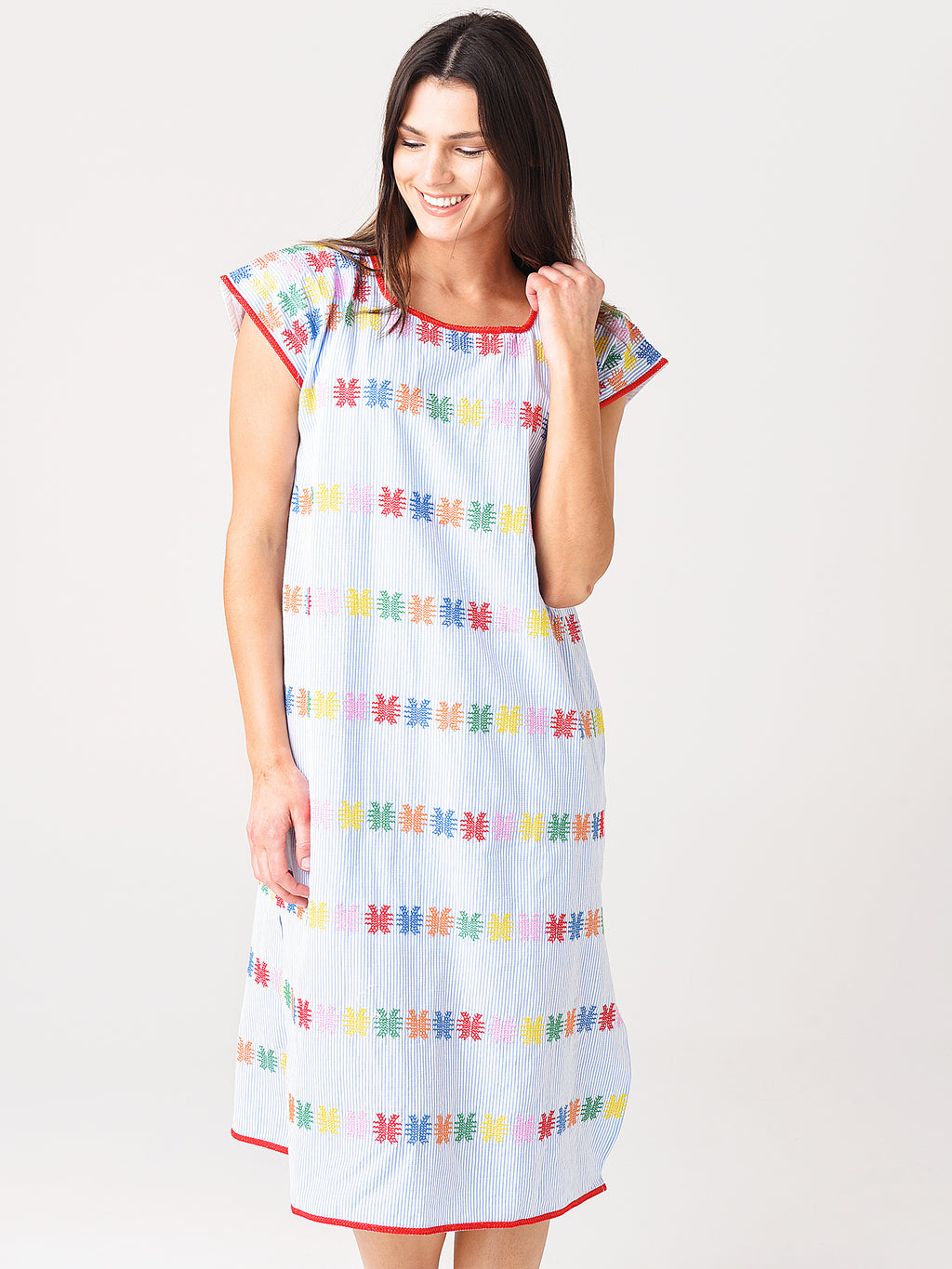 J. Marie Women's Clea Midi Dress - Saint Bernard