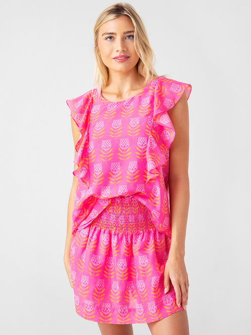 J. Marie Women's Maeve Ruffle Top