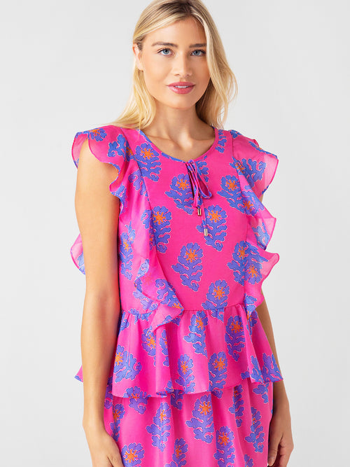 J. Marie Women's Piper Peplum Top