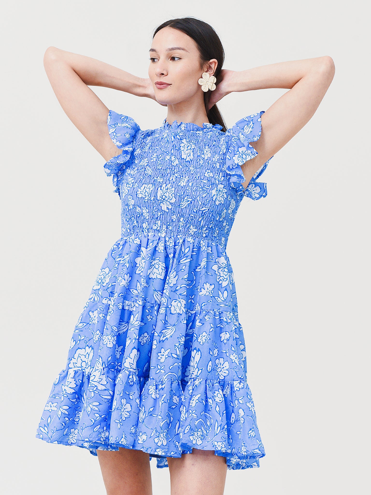 J. Marie Women's The Alexandra Ruched Dress - Saint Bernard
