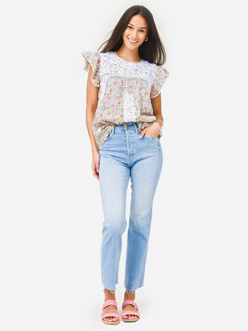 J.Marie Women's June Ruffle Top