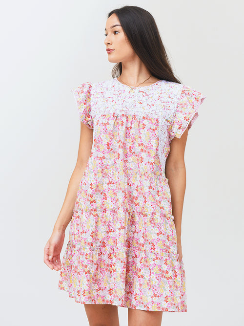 J. Marie Women's Lela Ruffle Dress